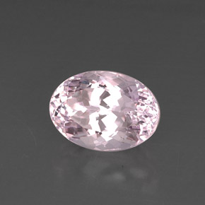 Kunzite Rosa naturale da 9.00 ct, Taglio ovale, VS