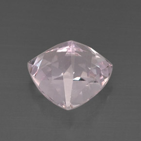 Kunzite naturale rosa da 8,12 ct, trillion, VS