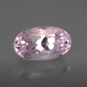 Kunzite naturale rosa da 4,04 ct, taglio ovale, VS