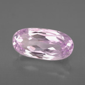 Kunzite naturale rosa da 4,18 ct, taglio ovale, VS