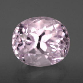 Kunzite Rosa naturale da 5.22 ct, Taglio ovale, VVS