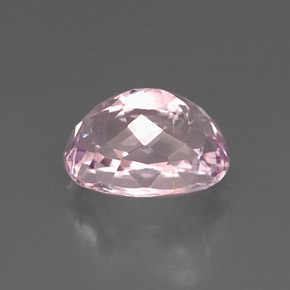 Kunzite naturale rosa da 6,71 ct, taglio ovale, VVS