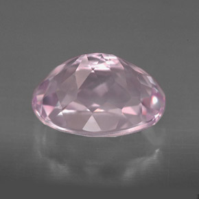Kunzite naturale rosa da 5,64 ct, taglio ovale, VVS