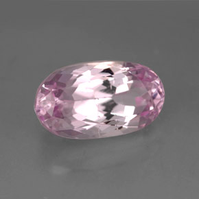 Kunzite naturale rosa da 6,95 ct, taglio ovale, VS