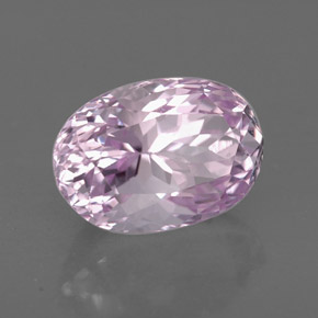 Kunzite naturale rosa da 5,46 ct, taglio ovale, VVS-VS