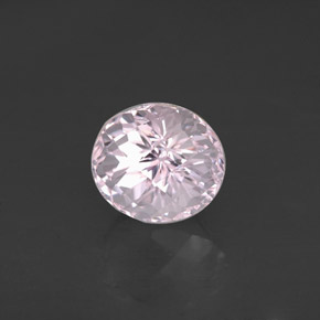 Kunzite naturale rosa da 4,03 ct, taglio ovale, VVS-VS