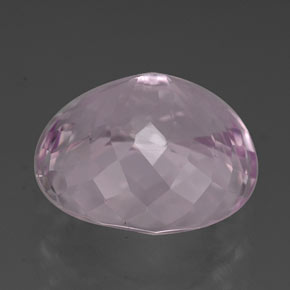 Kunzite naturale rosa da 7,60 ct, taglio ovale, VVS