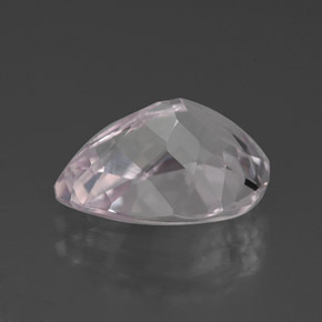 Kunzite naturale rosa da 5,12 ct, taglio a pera, VVS