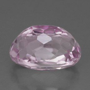 Kunzite naturale rosa da 8,16 ct, taglio ovale, VVS