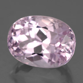 Kunzite naturale rosa da 8,54 ct, taglio ovale, VS-SI