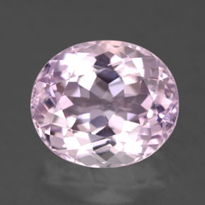 Kunzite naturale rosa da 7,93 ct, taglio ovale, VVS-VS