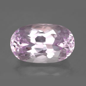 Kunzite naturale rosa da 10,60 ct, taglio ovale, VVS-VS