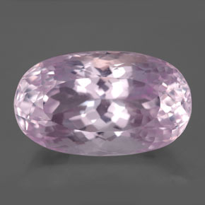 Kunzite Rosa naturale da 14.70 ct, Taglio ovale, VVS-VS