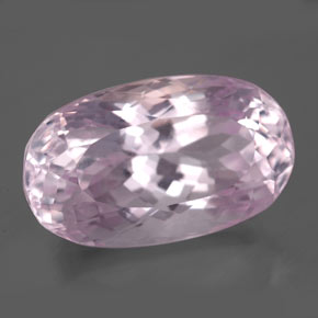Kunzite Rosa naturale da 14.70 ct, Taglio ovale, VVS-VS