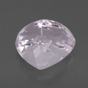 Kunzite naturale rosa da 5,07 ct, trillion, VVS