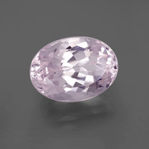 Kunzite Rosa naturale da 8.31 ct, Taglio ovale, VS