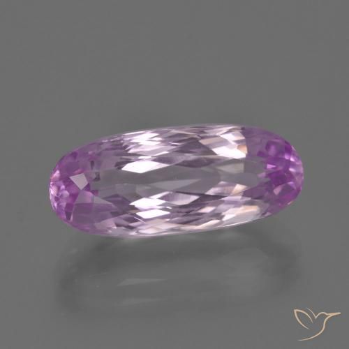 7.04ct Naturale Viola molto chiaro Kunzite, Ovale, VVS