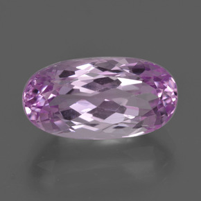 Kunzite naturale porpora da 7,16 ct, taglio ovale, VS