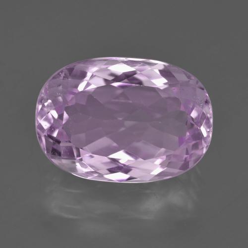 Kunzite Viola medio naturale da 9.13 ct, Taglio ovale, VS
