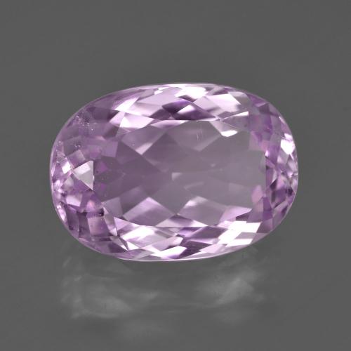 Kunzite Viola medio naturale da 9.13 ct, Taglio ovale, VS