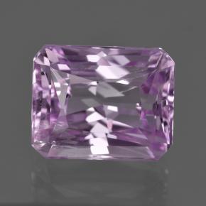 Kunzite Rosa naturale da 13.04 ct, Taglio smeraldo, VS