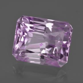 Kunzite Rosa naturale da 13.04 ct, Taglio smeraldo, VS