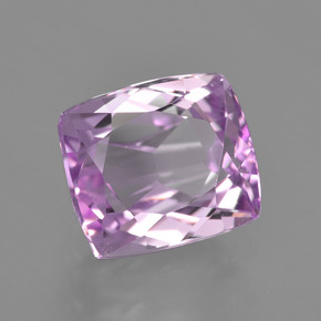 Kunzite naturale rosa da 3,59 ct, taglio a cuscino, VS