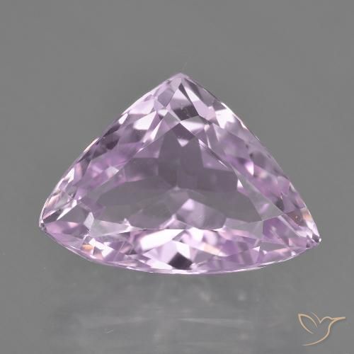 8.20ct Naturale Viola chiaro Kunzite, Taglio trillion, VS