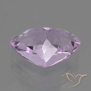 Kunzite Viola chiaro naturale da 8.20 ct, Taglio trillion, VS