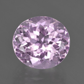 Kunzite Rosa porpora reale naturale da 8.72 ct, Taglio ovale, VS-SI
