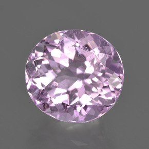 Kunzite Rosa porpora reale naturale da 8.72 ct, Taglio ovale, VS-SI