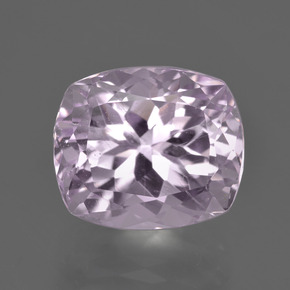 Kunzite Rosa naturale da 9.02 ct, Taglio a cuscino, VS