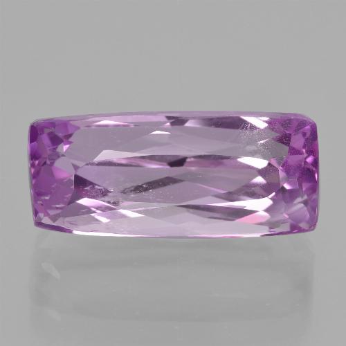 Kunzite naturale porpora da 8,42 ct, taglio a cuscino, VS