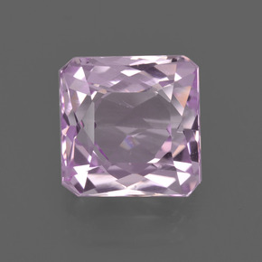 Kunzite naturale rosa da 5,45 ct, taglio smeraldo, VVS-VS