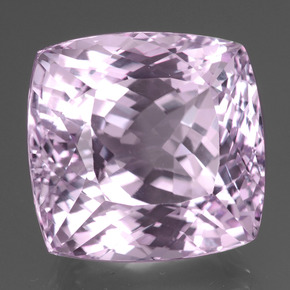 Kunzite Rosa naturale da 48.41 ct, Taglio a cuscino, VVS