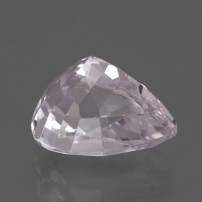 Kunzite naturale rosa da 6,25 ct, taglio a pera, VS