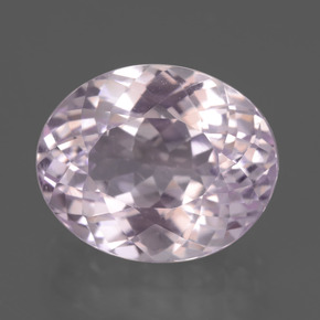 Kunzite Rosa naturale da 9.48 ct, Taglio ovale, VVS