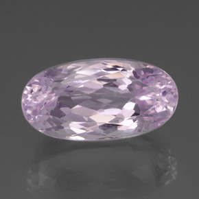 Kunzite Rosa naturale da 22.39 ct, Taglio ovale, VVS