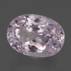 Kunzite Rosa naturale da 13.80 ct, Taglio ovale, VVS-VS