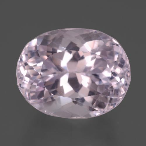 Kunzite naturale rosa da 13,90 ct, taglio ovale, VS