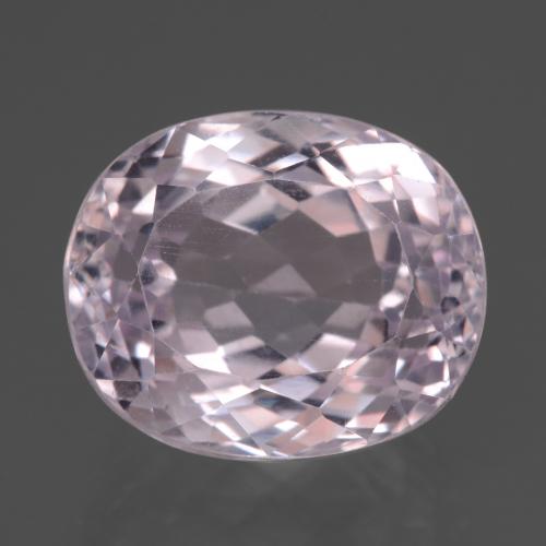 Kunzite naturale rosa da 14,22 ct, taglio ovale, VS