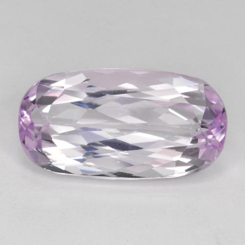 Kunzite Rosa reale molto chiaro naturale da 15.10 ct, Taglio ovale, VVS-VS