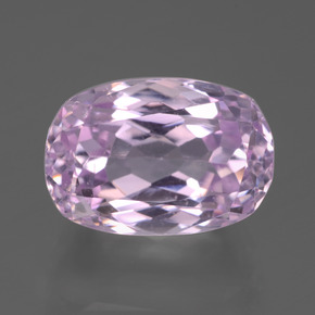 Kunzite Lilla chiaro naturale da 11.76 ct, Taglio ovale, VS