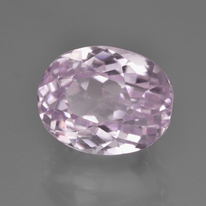 Kunzite Rosa naturale da 10.79 ct, Taglio ovale, VVS-VS