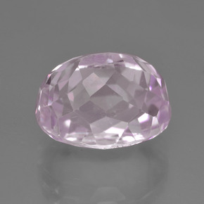 Kunzite Rosa naturale da 10.79 ct, Taglio ovale, VVS-VS