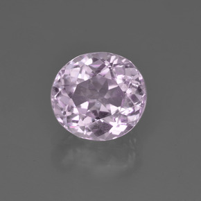 Kunzite Rosa naturale da 3.26 ct, Taglio ovale, VS