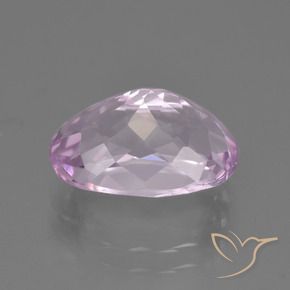 Kunzite Lilla chiaro naturale da 5.43 ct, Ovale, VVS-VS