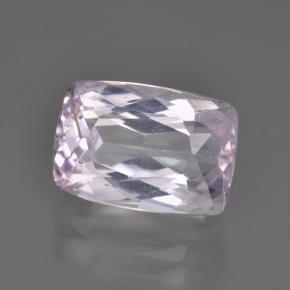 Kunzite naturale porpora da 4,76 ct, taglio a cuscino, VVS-VS