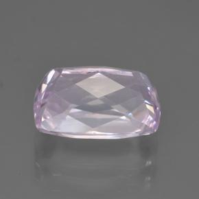 Kunzite naturale porpora da 4,76 ct, taglio a cuscino, VVS-VS