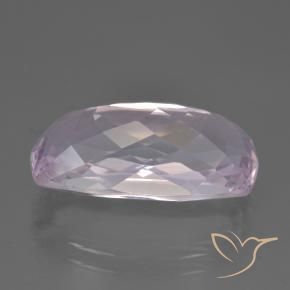 Kunzite Viola molto chiaro naturale da 12.48 ct, Cuscino, VVS-VS